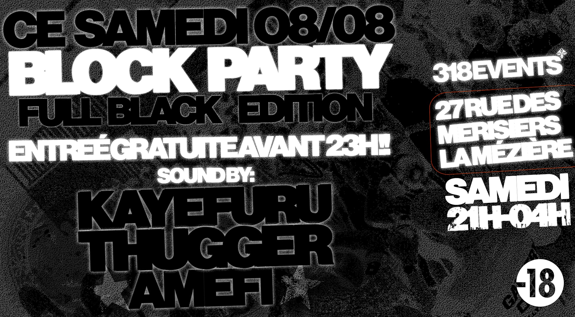 Block Party Full Black Cover