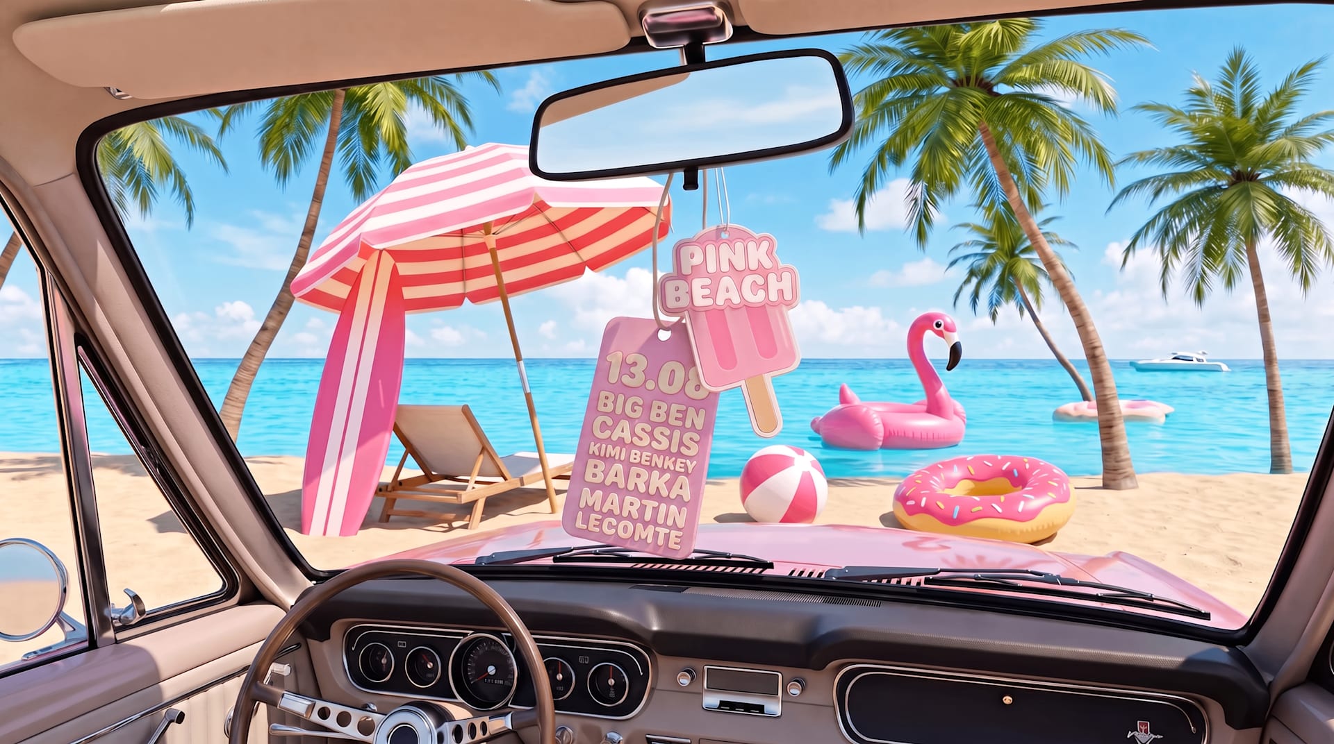 Pink Beach Au Big Ben Cassis/ 13.08 Cover