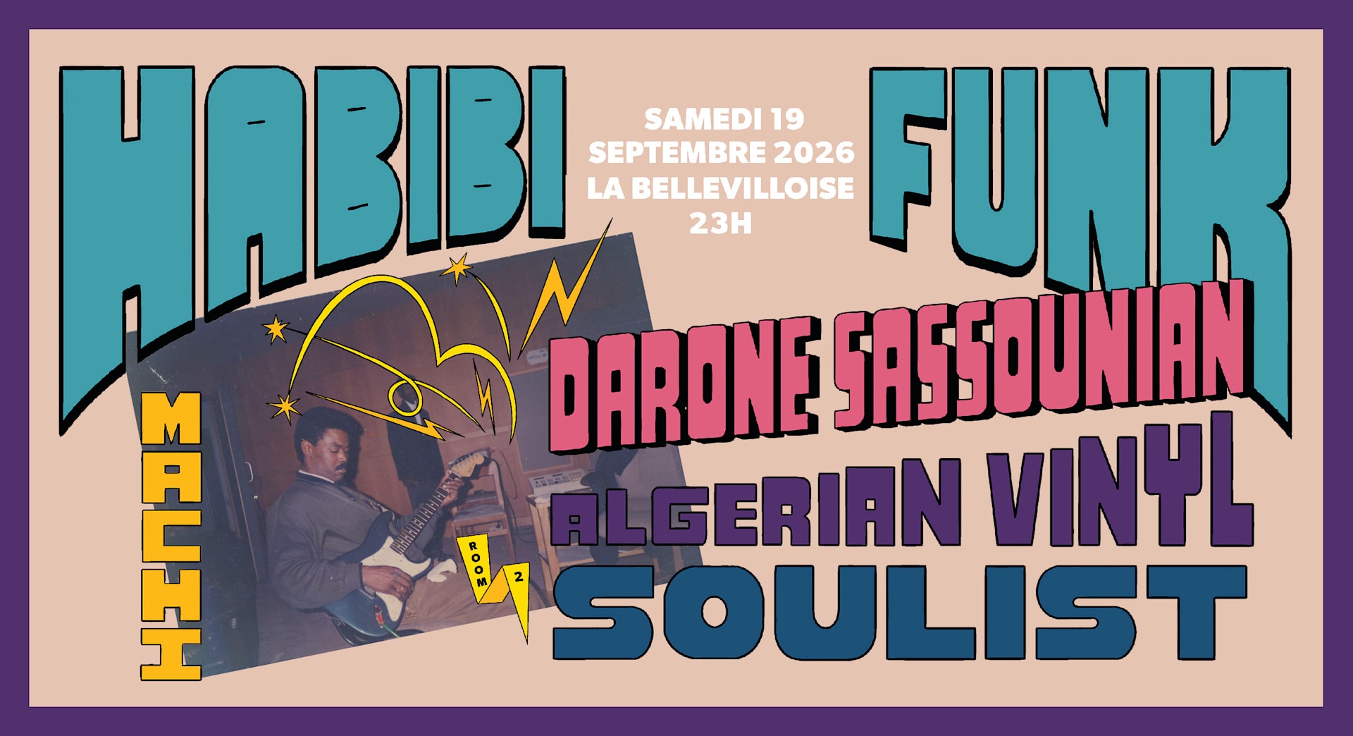 Free Your Funk : La Nuit Habibi Funk | 19.09.26 Cover