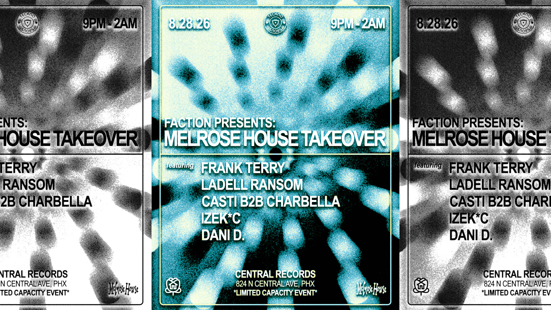 Techno Snobs Presents: Faction Feat. Melrose House Cover