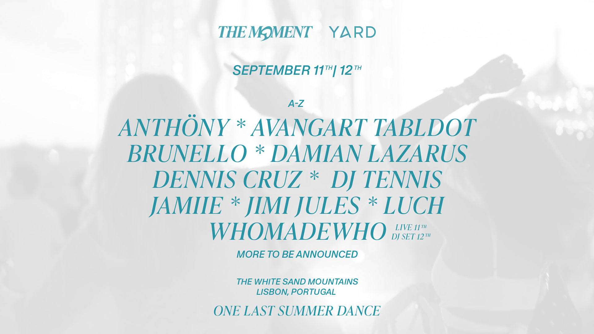 Yard - One Last Summer Dance 26' X The Moment Cover