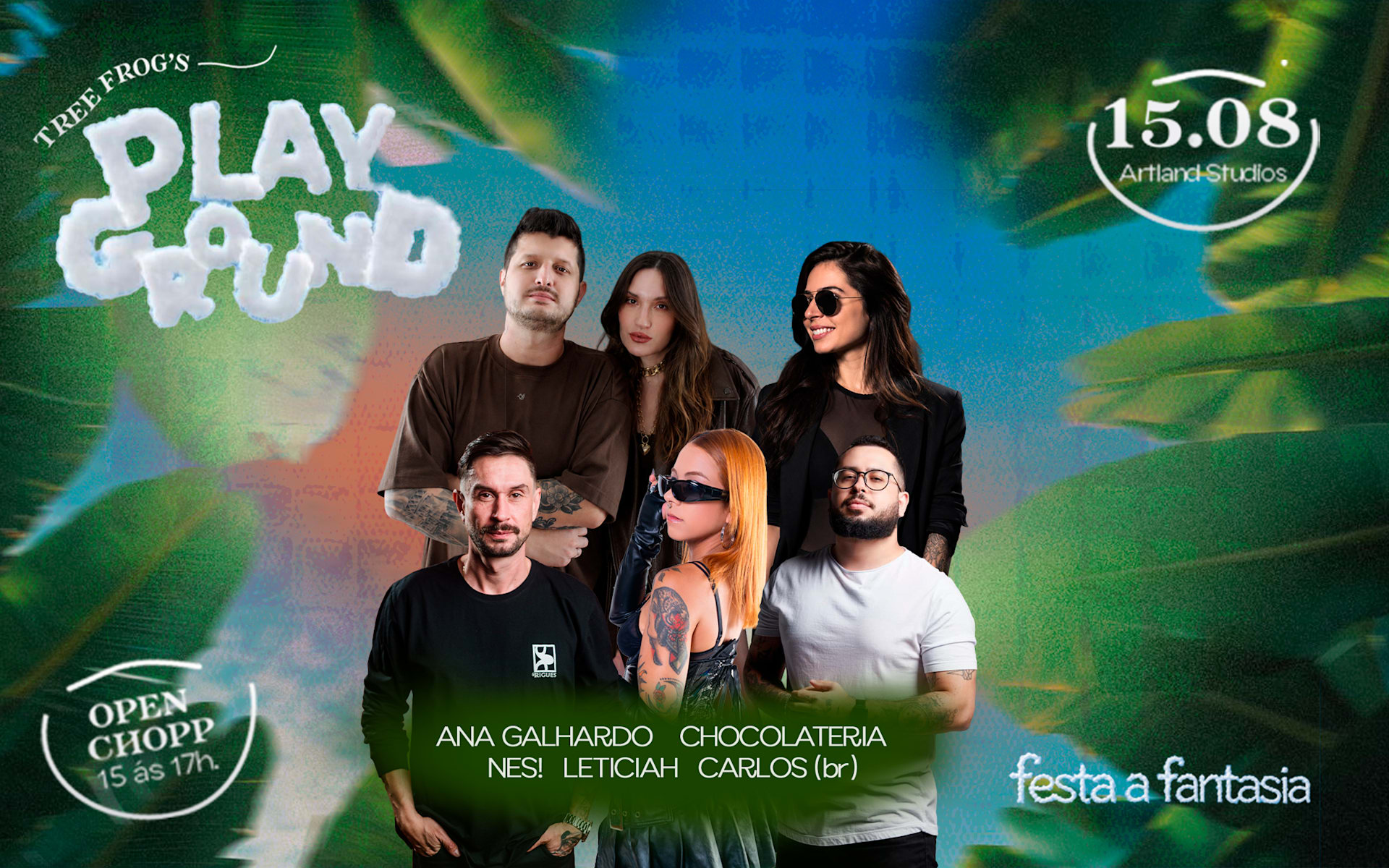 Festa A Fantasia! Waved Collab: Tree Frog's Playground Cover