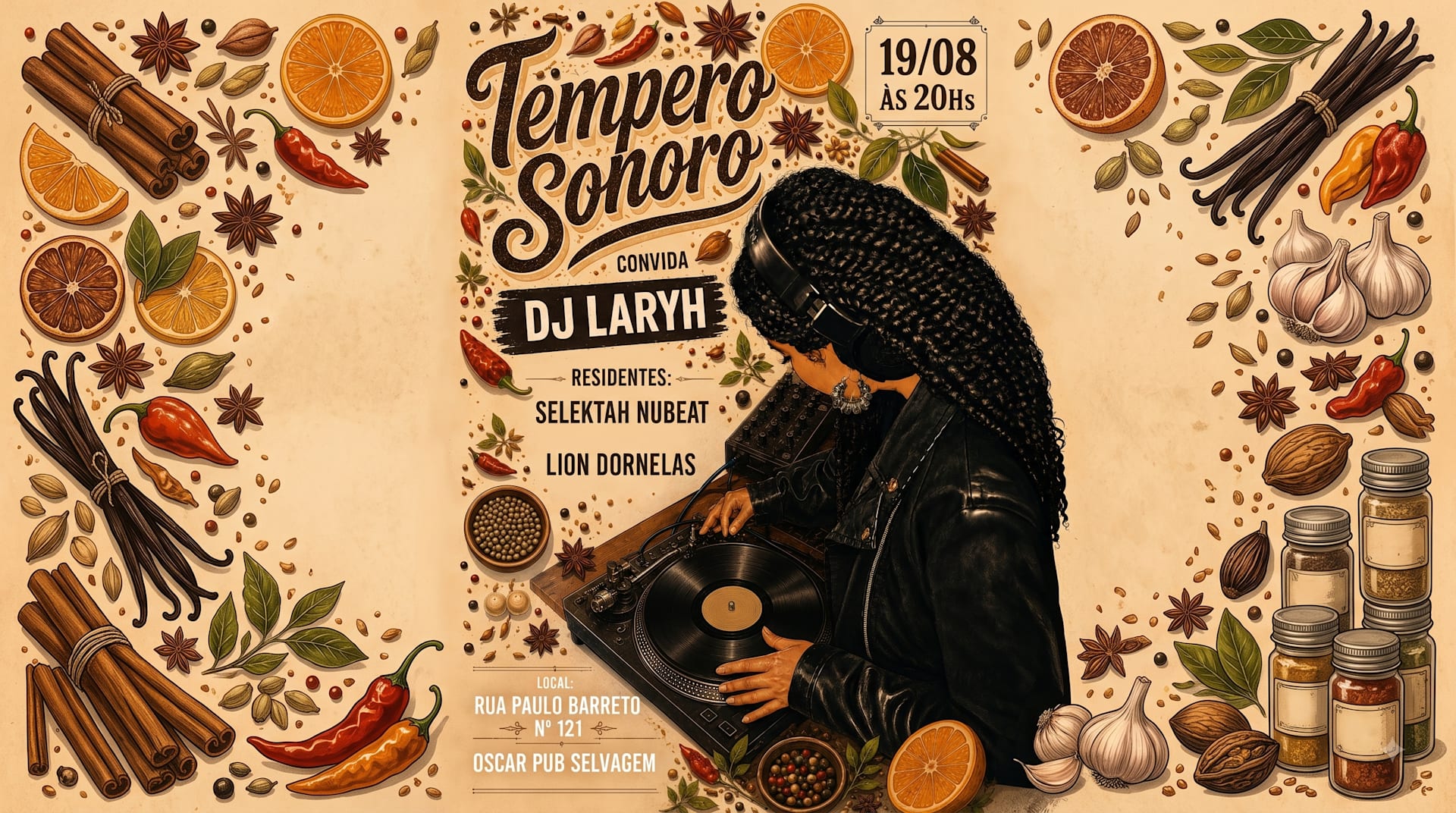 Tempero Sonoro + Dj Laryh Cover