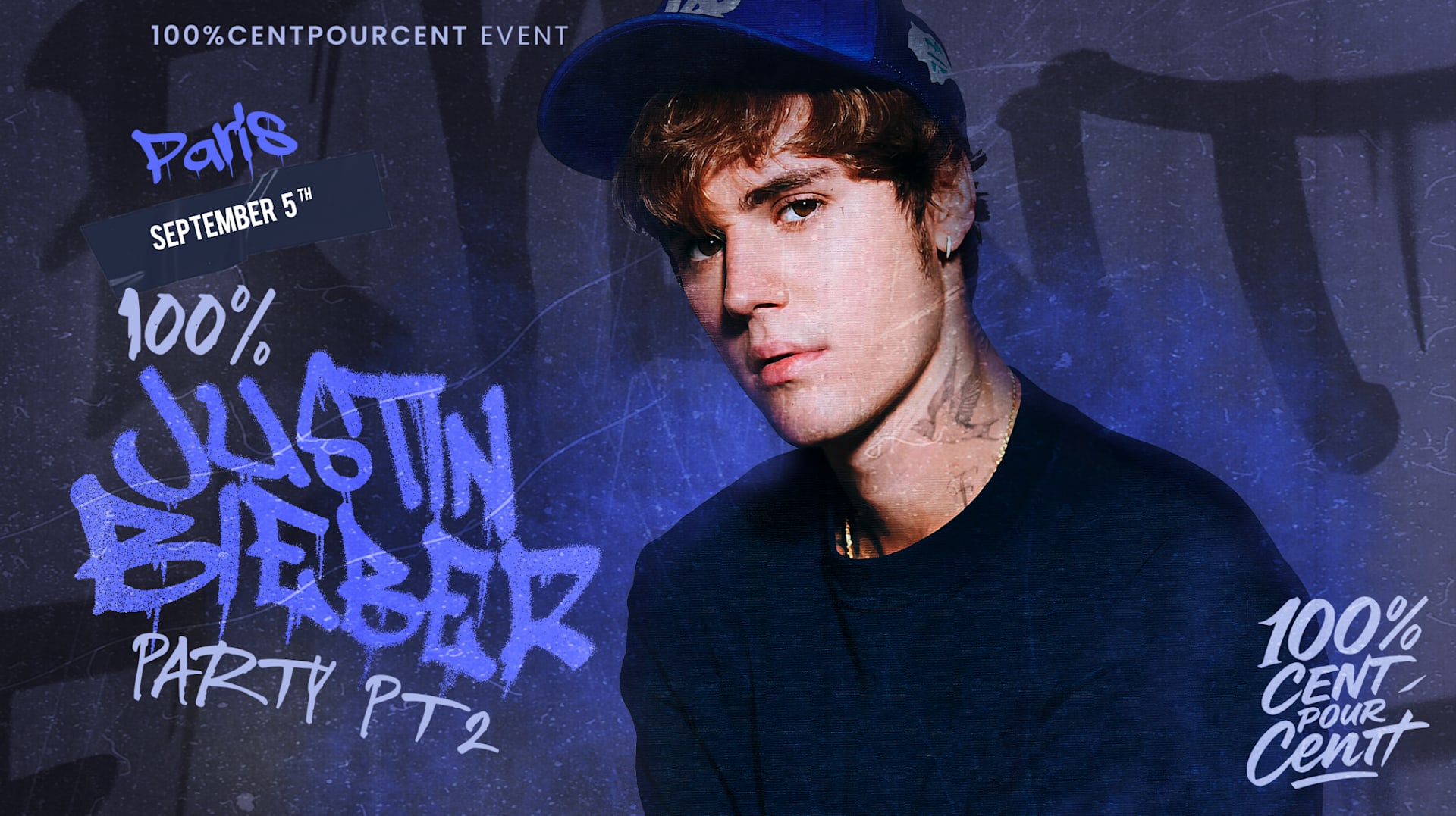 100% Justin Bieber Part 2 - Paris 🇫🇷 Cover