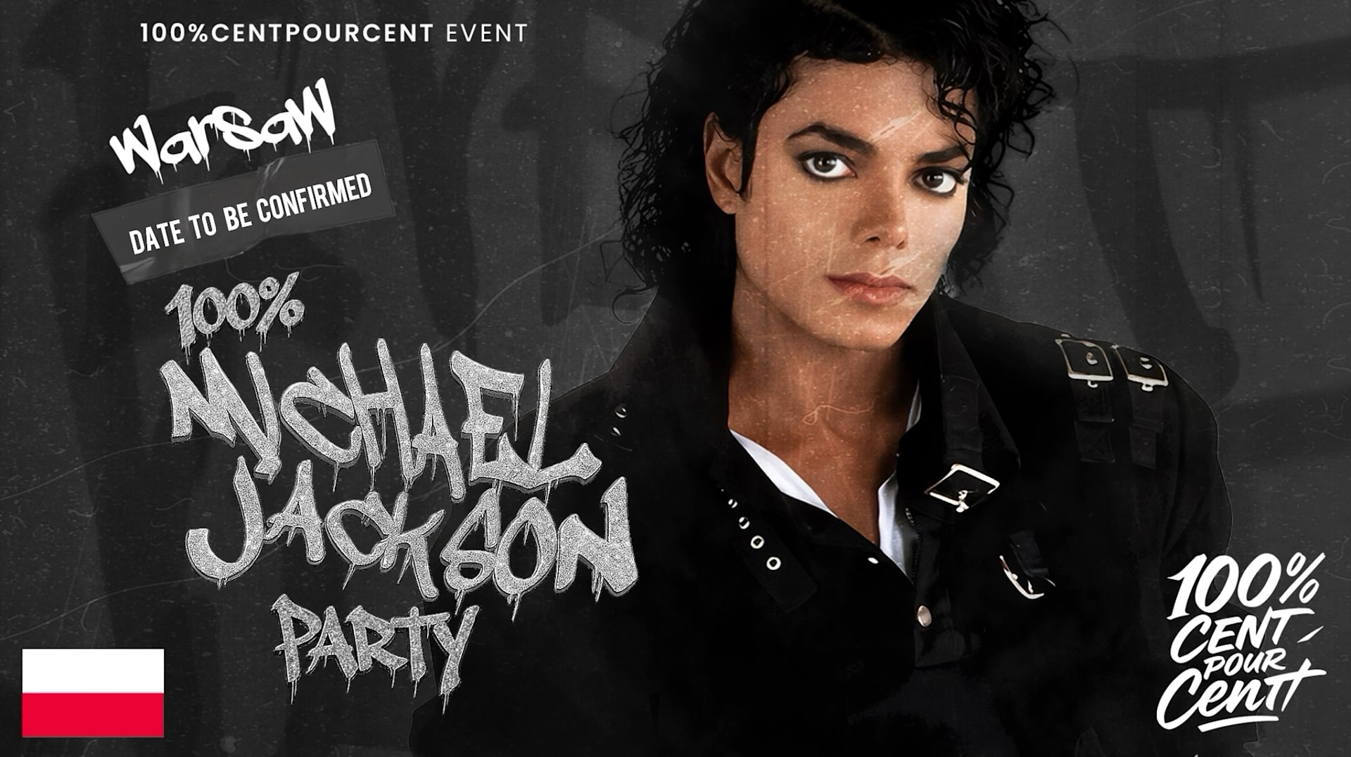 100% Michael Jackson Party !! (Warsaw) Cover