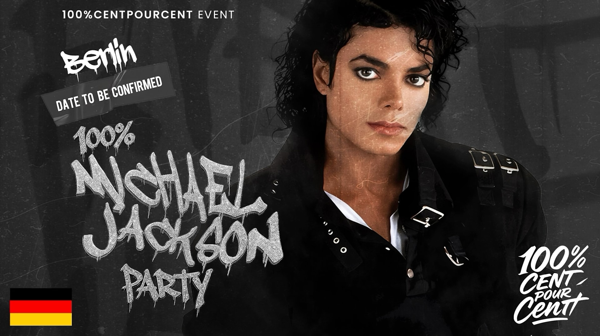 100% Michael Jackson Party !! (Berlin) Cover