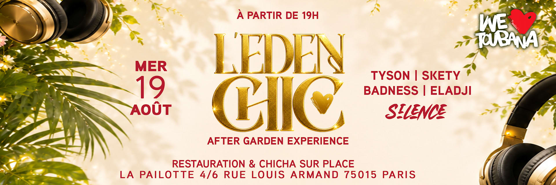 L'eden Chic Silence Cover