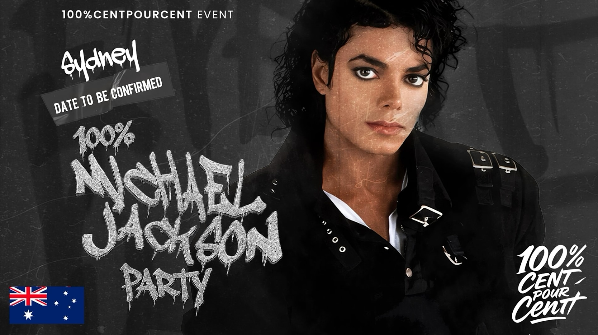 100% Michael Jackson Party !! (Sydney) Cover