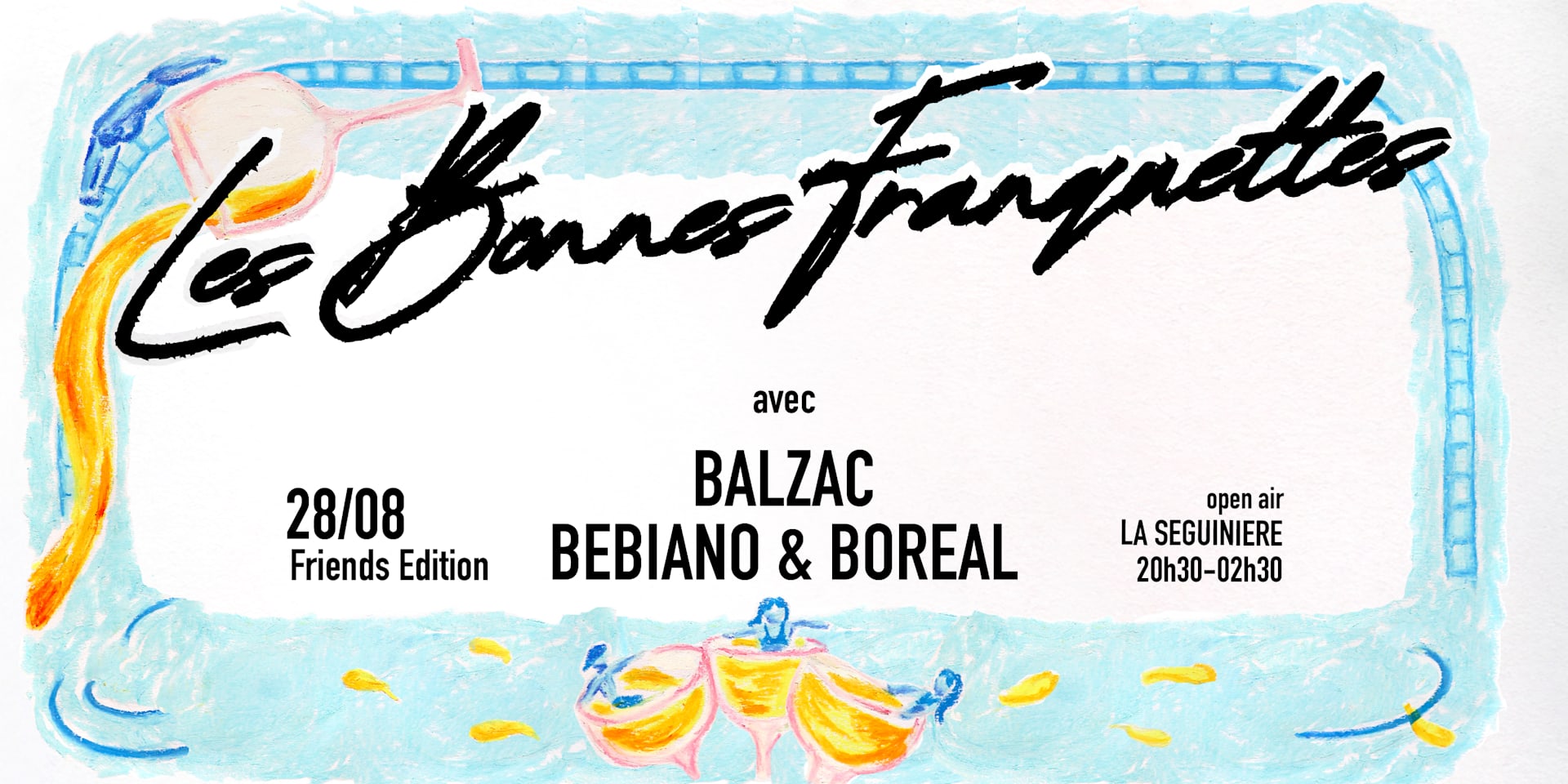 Les Bonnes Franquettes Open Air - La Friends Cover