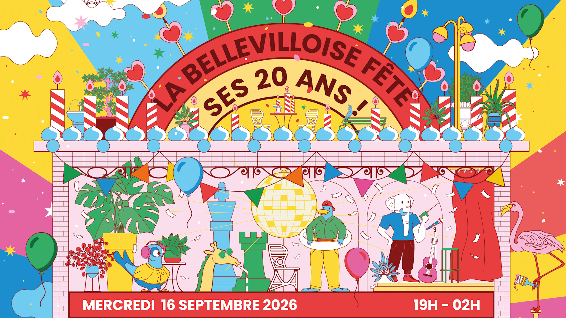20 Ans De La Bellevilloise | 16.09.26 Cover