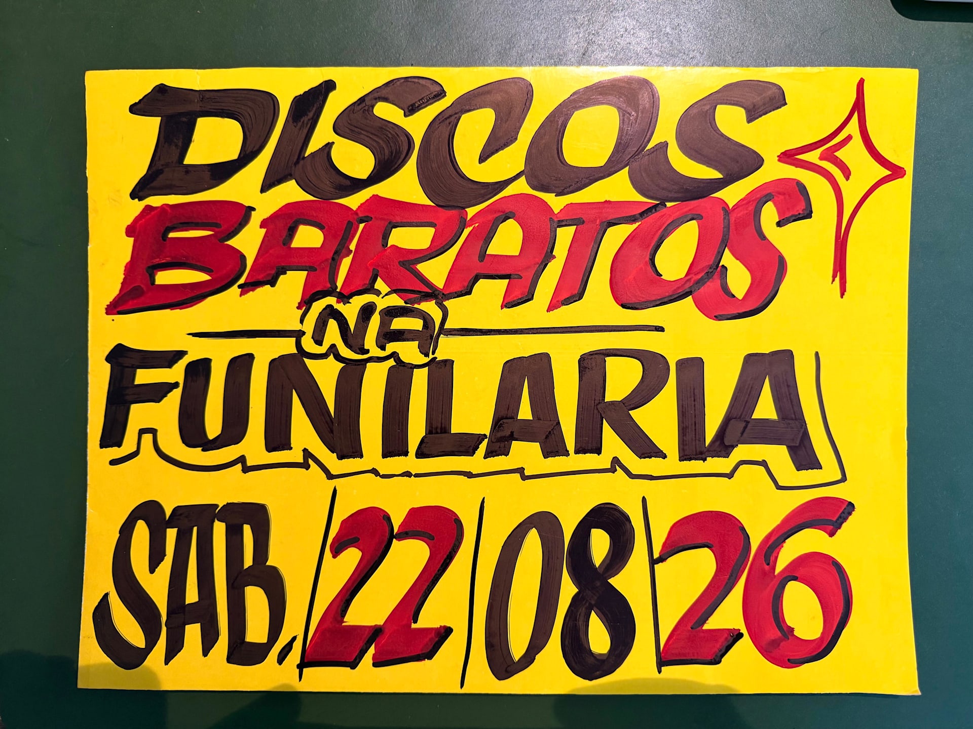 Discos Baratos Na Funilaria - Sabado - 22/08 Cover