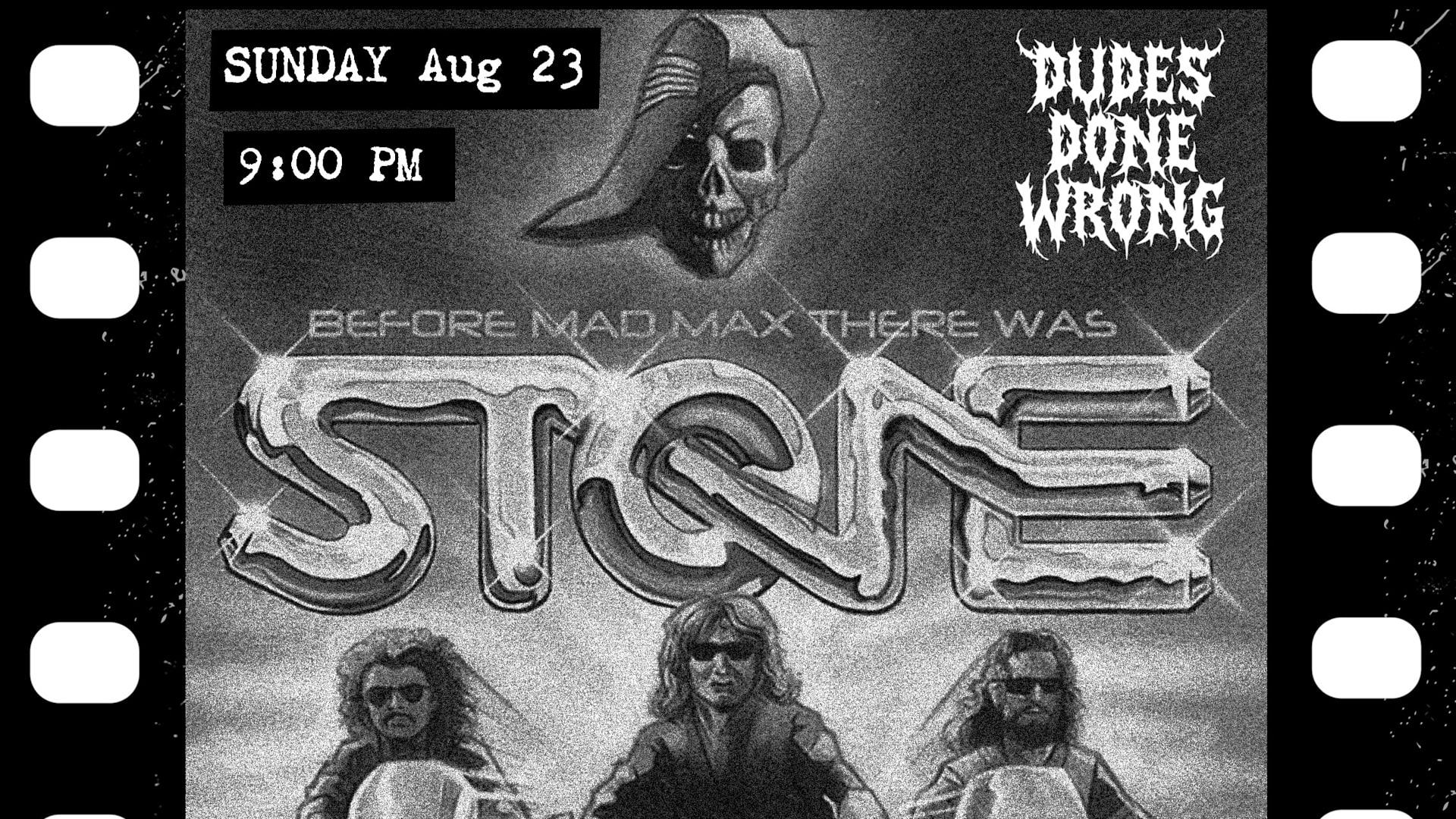 Kinoplex X Dudes Done Wrong Movie Night: Stone (1974) Cover