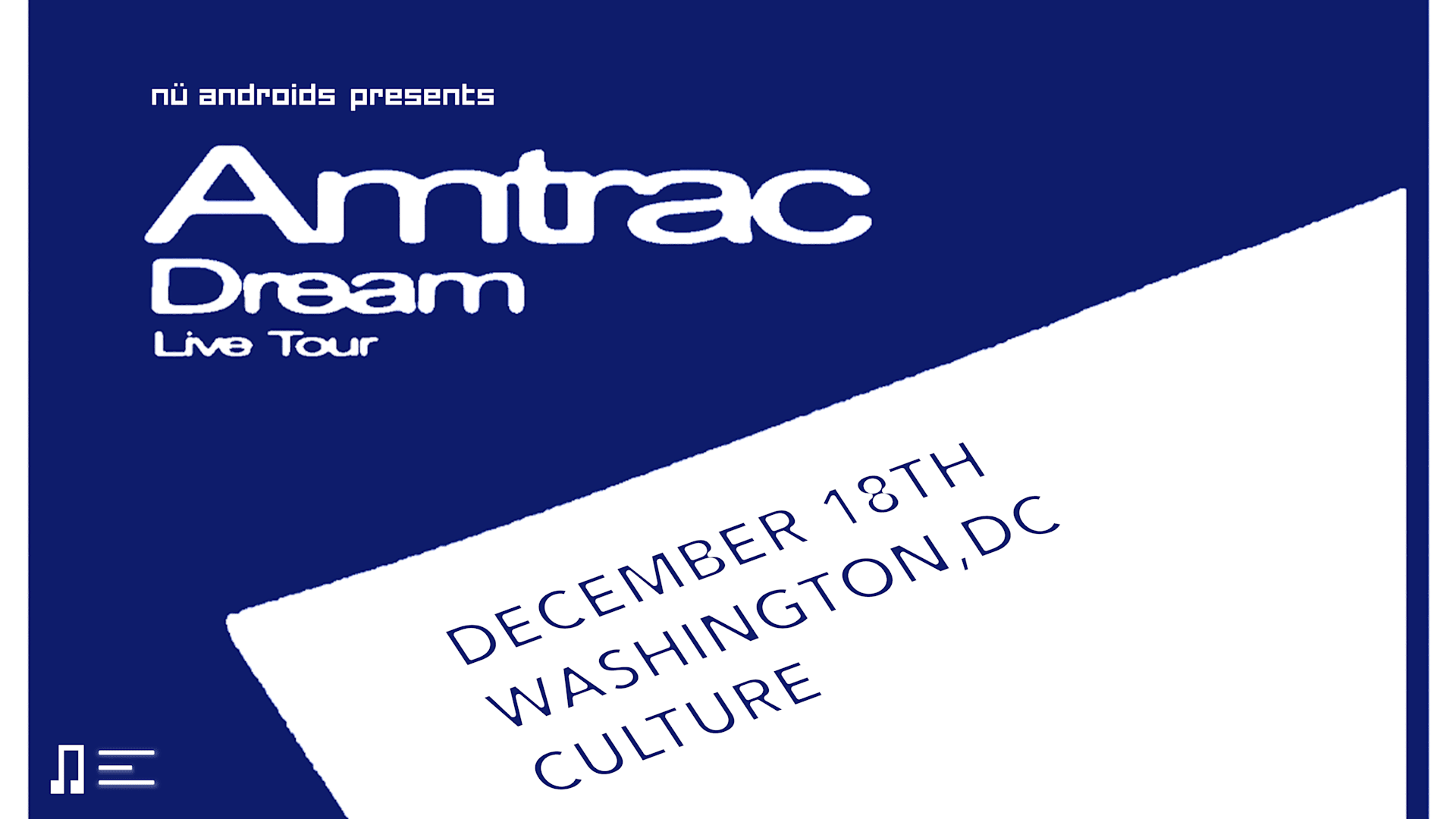 Nü Androids Presents: Amtrac (Live) Cover
