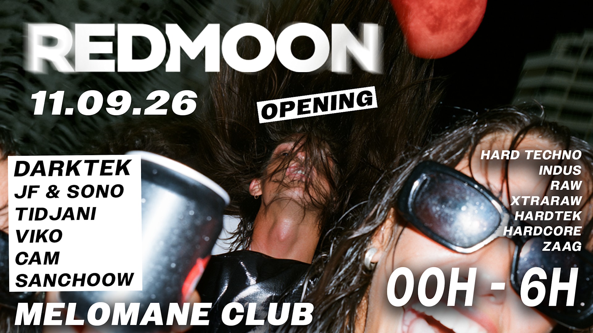 Redmoon Opening Melomane / Darktek Cover