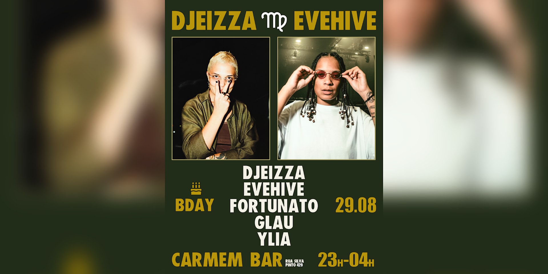 Djeizza & Evehive B'day @Carmembar Cover