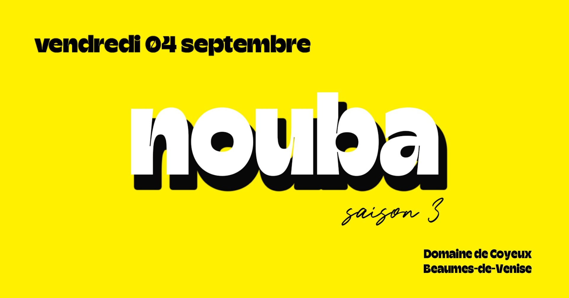 Nouba : Soirée Du 04 Sept W/ Mrmme Benoit + Galab + Lorenzo Cover