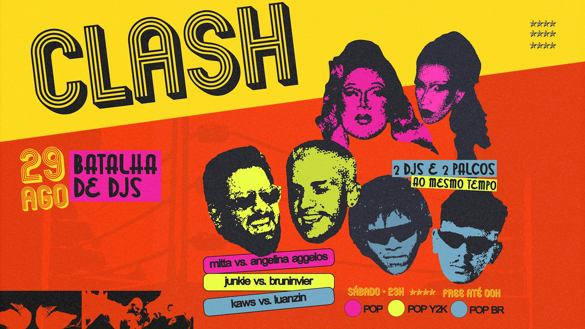 Clash | Duelo De Djs | Sabado | Agosto | Fr… Cover