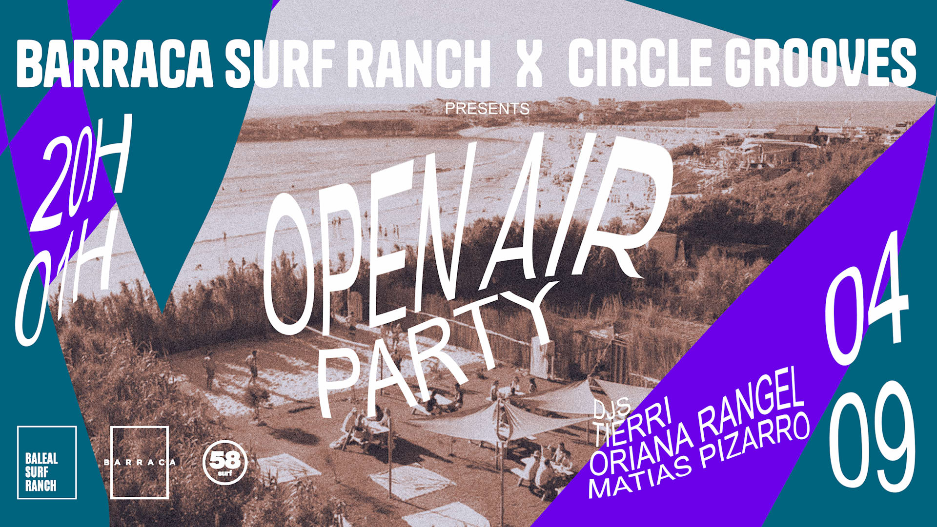 Open Air #5 - Circle Grooves X Barracasurfranch Cover