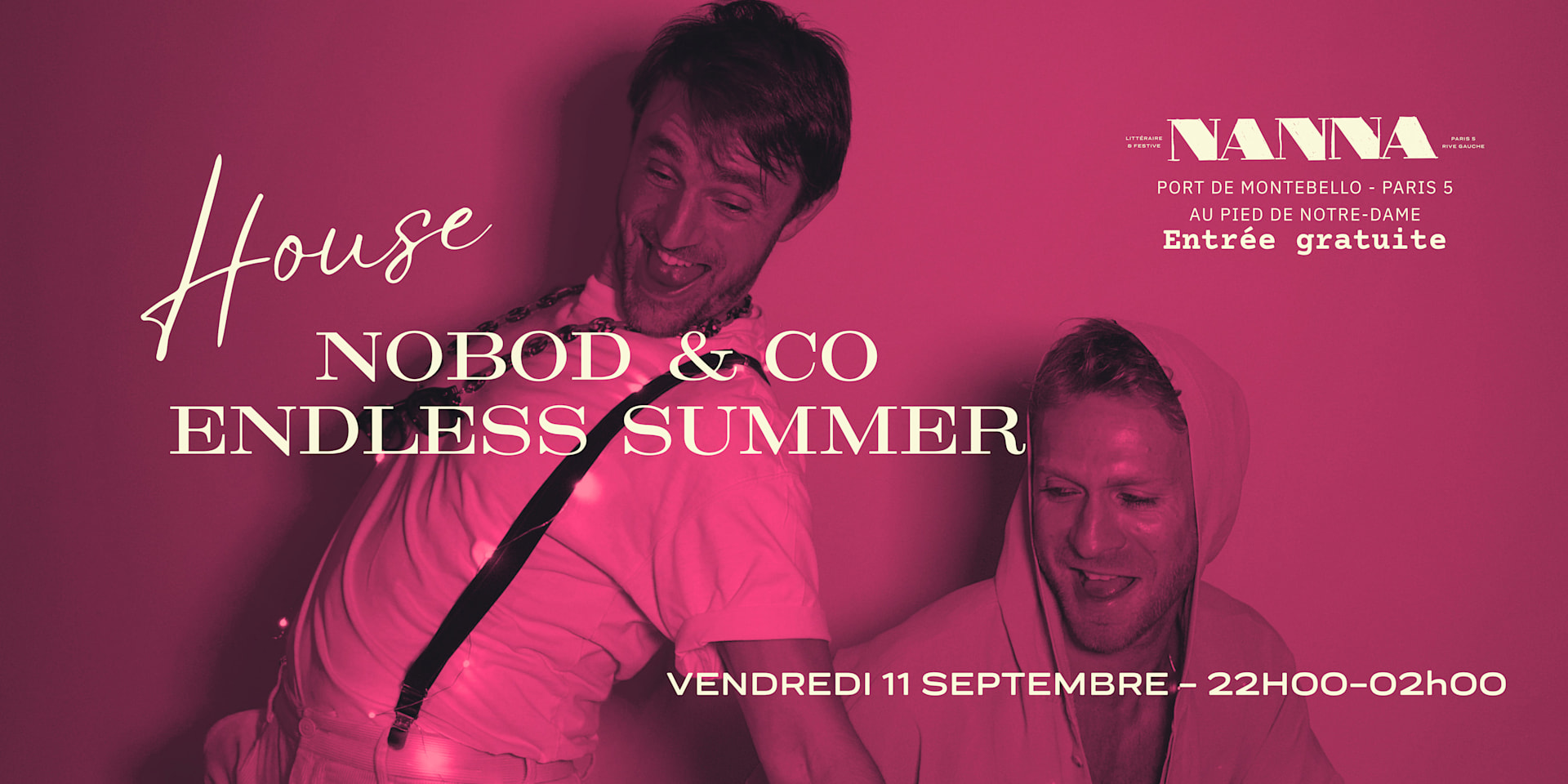 Nanna Invite Nobod & Co "Endless Summer" Cover