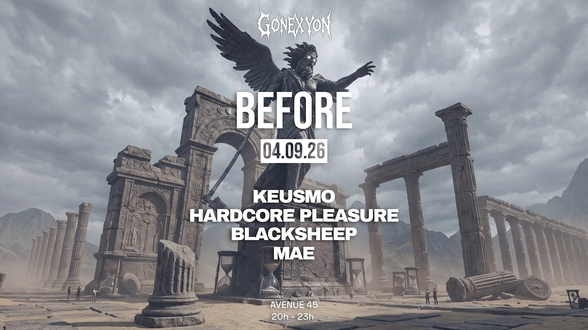 Before #05 : Keusmo, Hardcore Pleasure, Blacksheep, Mae Cover