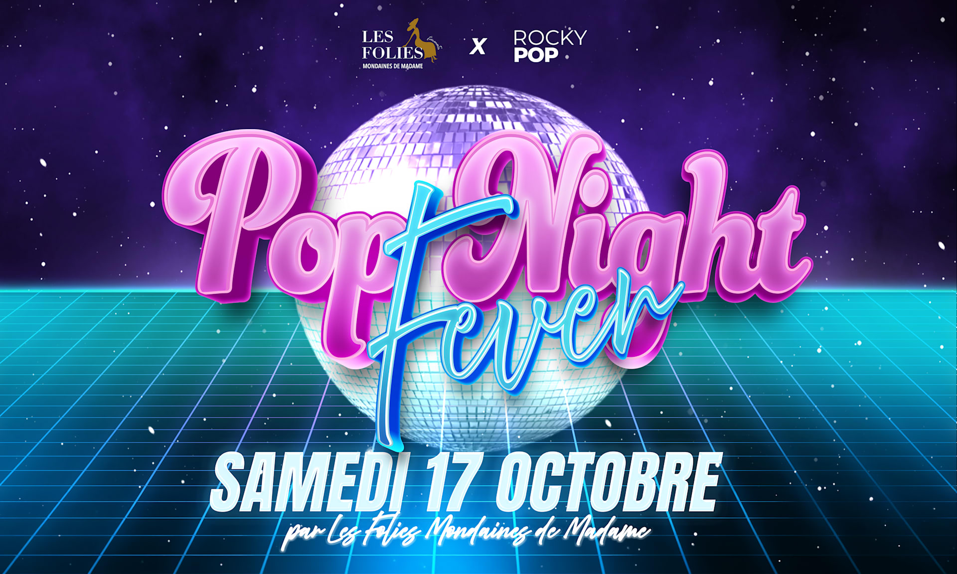 Soirée Pop Night Fever Cover