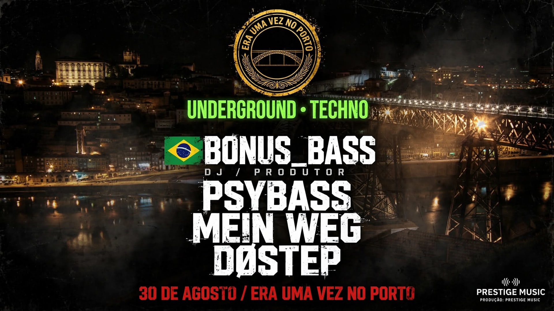 Prestige • Techno: Bonus_Bass [Br] + Psybass + Frends Cover