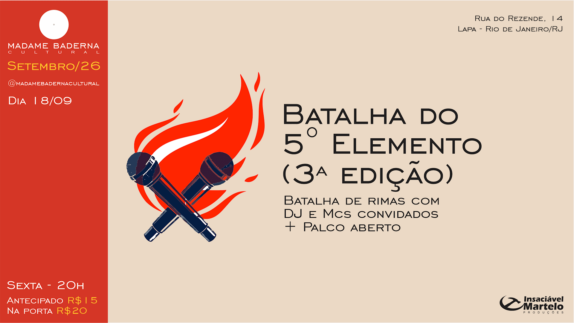Batalha Do 5° Elemento - 3ª Edição Cover
