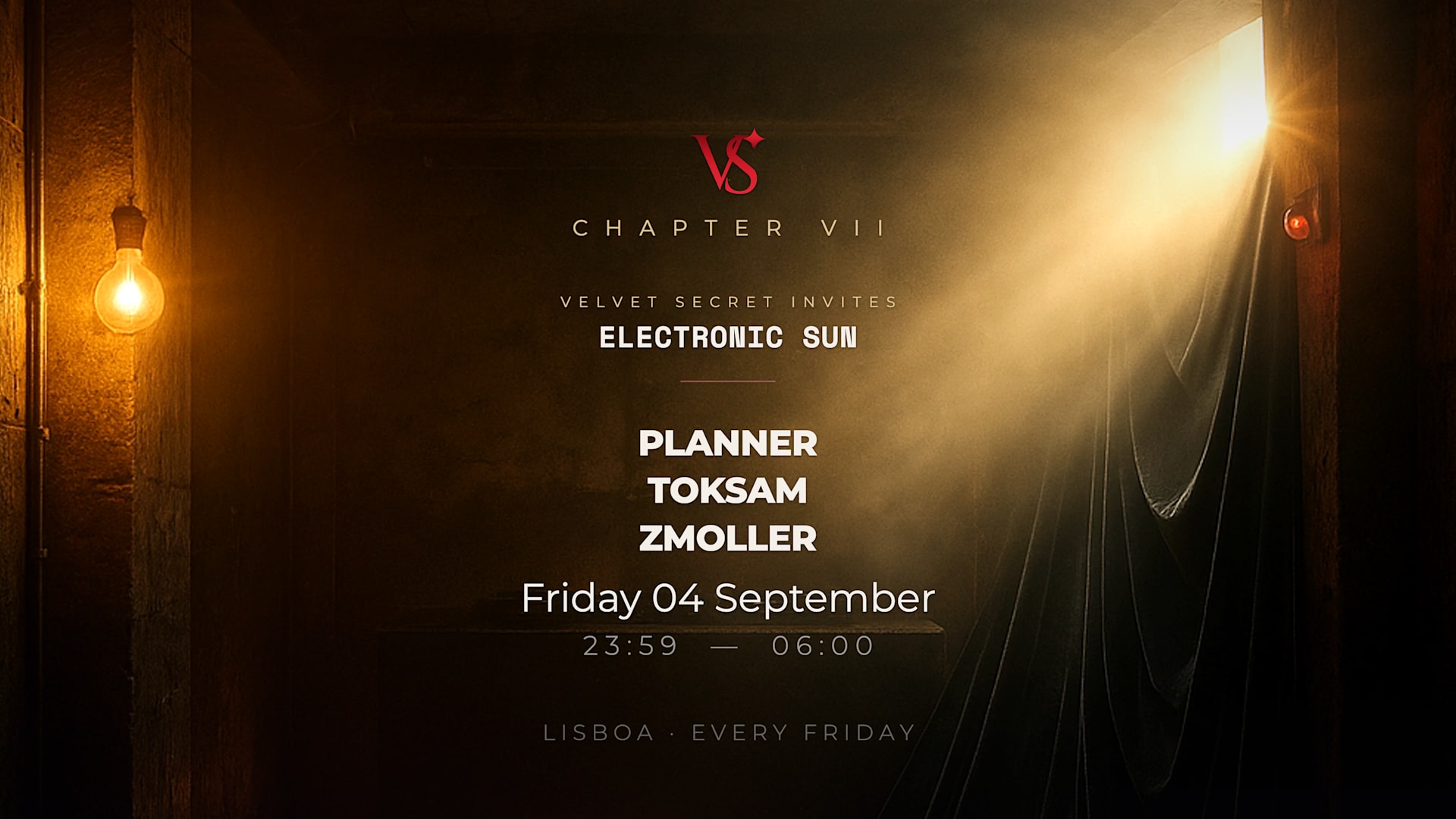 Velvet Secret Invites Electronic Sun - Chapter VII Cover