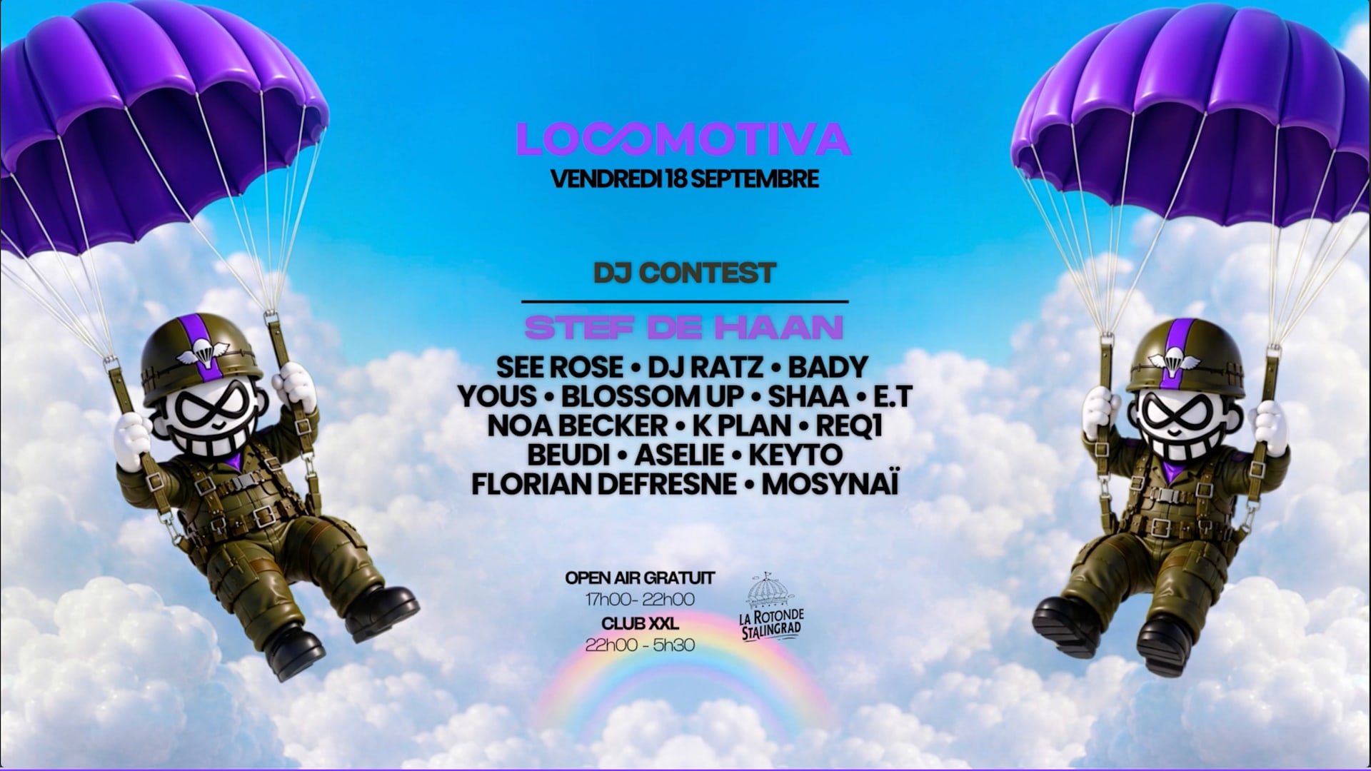 Locomotiva - Open-Air & Club : Stef De Haan & More Cover