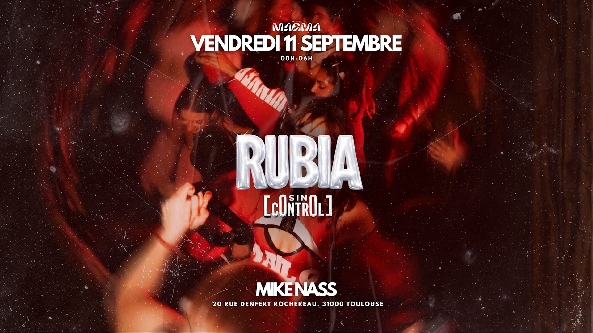Rubia Sin Control - Magma Club Cover