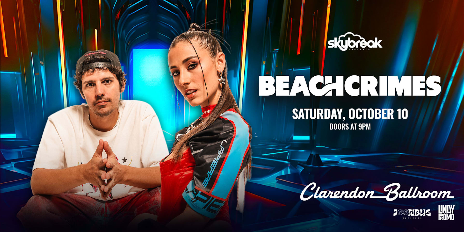 Beachcrimes At Clarendon Ballroom Cover