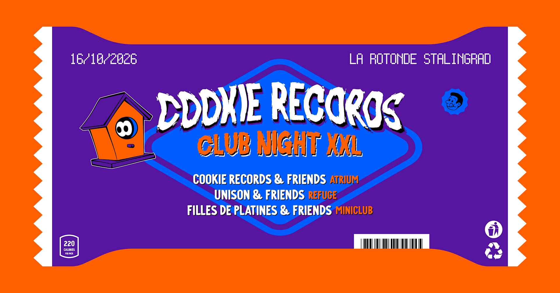 Cookie Records : Club Xxl Cover