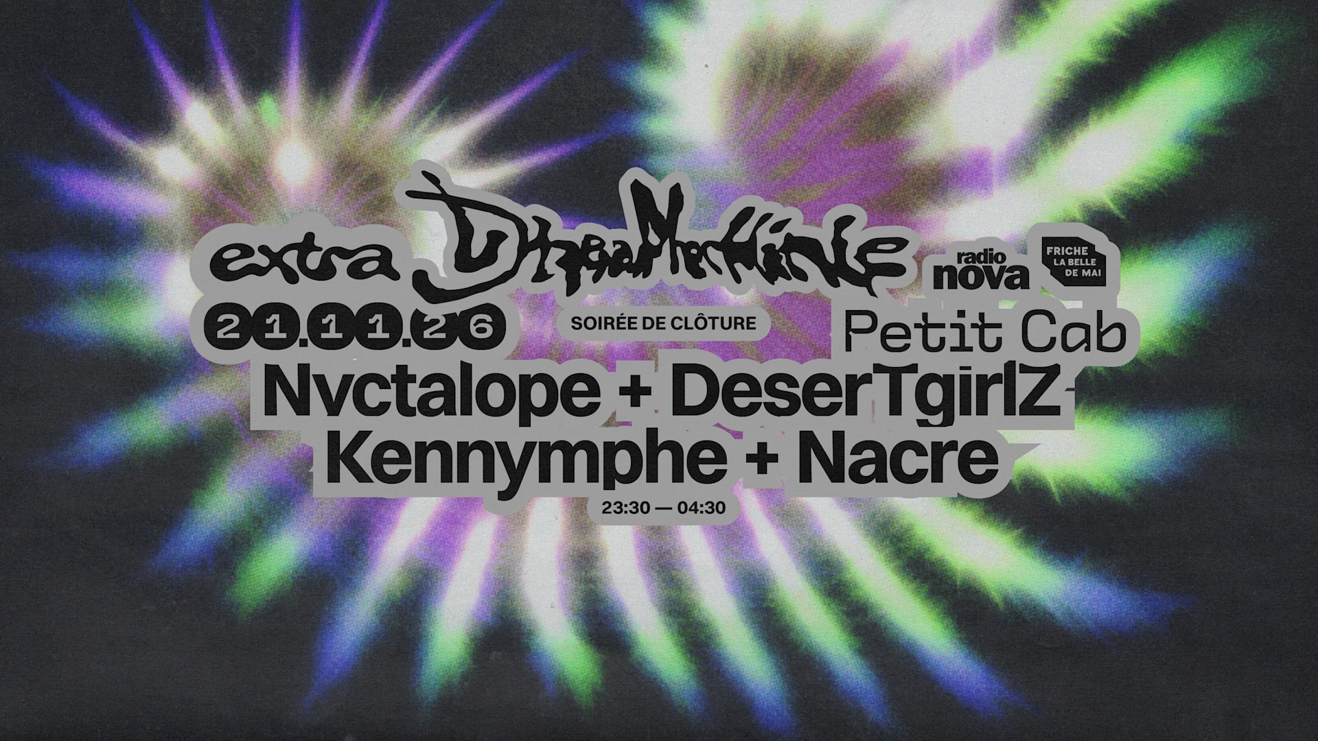 Dreamachine Festival @ Petit Cab Cover