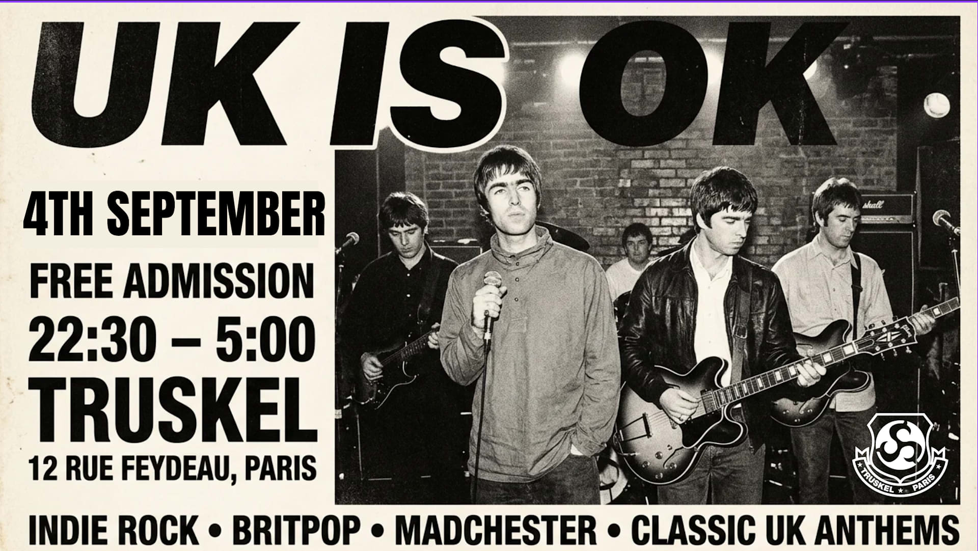 Uk Is Ok - Djset Truskel Cover