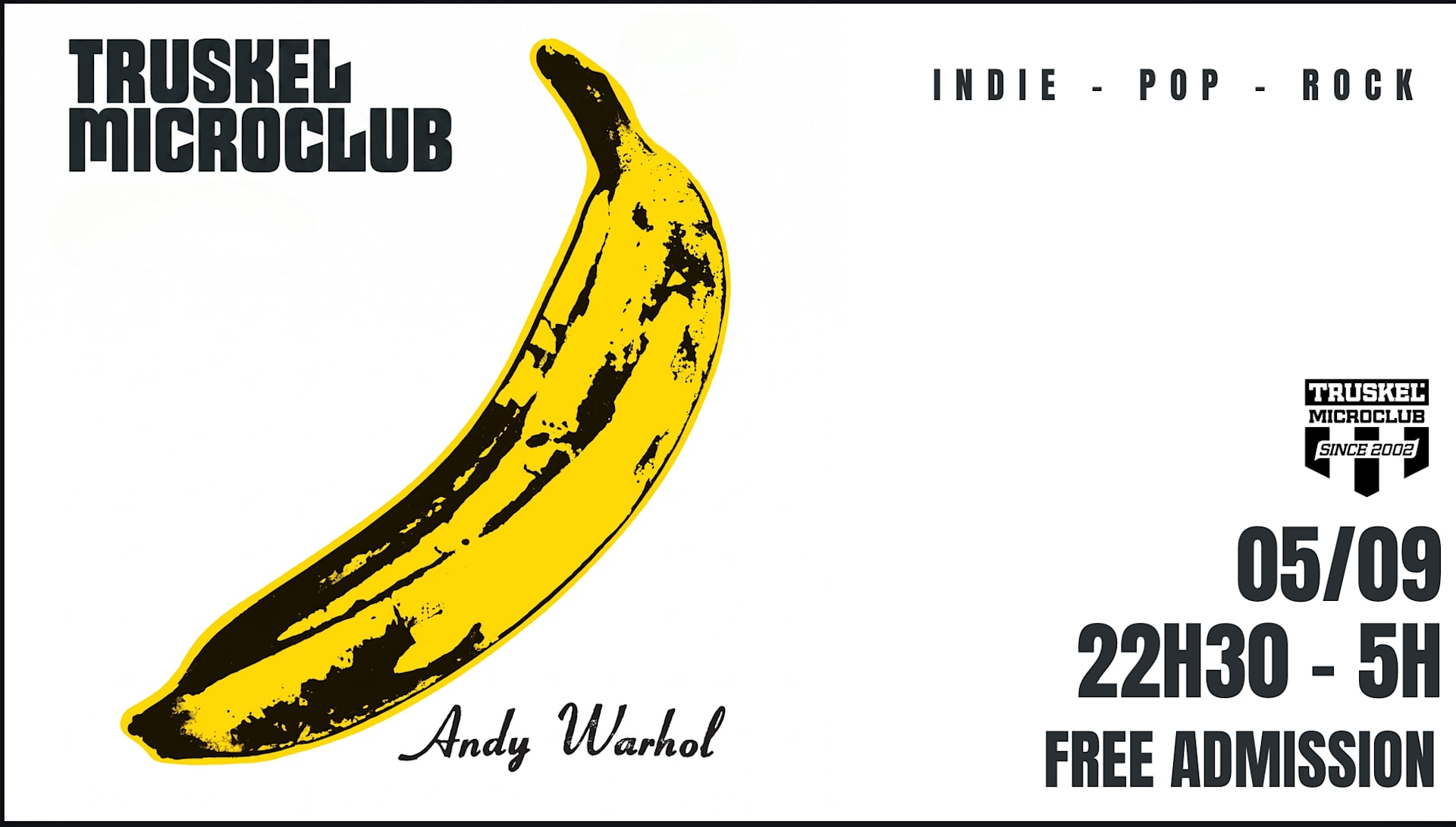 Indie Pop Rock - Djset Truskel Cover