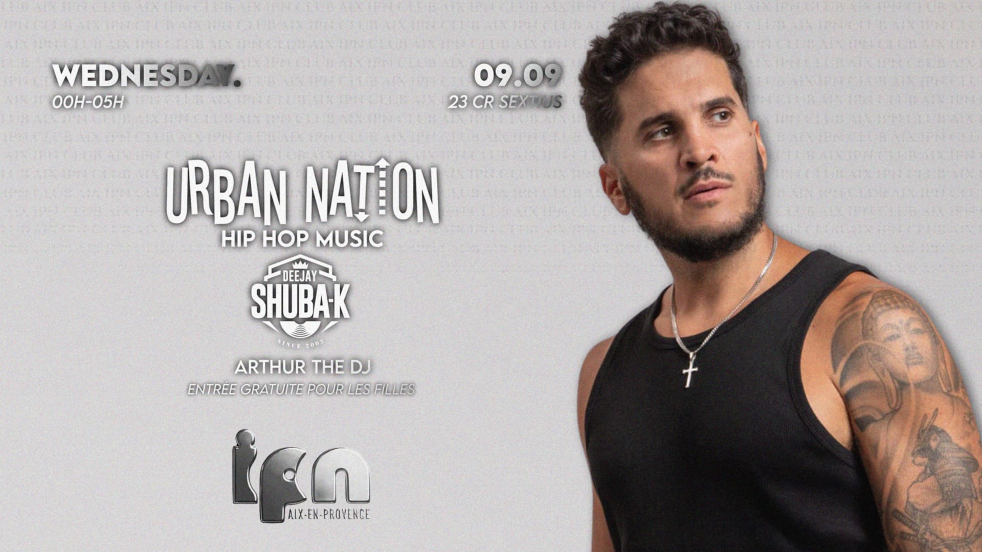 Urban Nation By Ipn : Hip Hop Music - Shuba-K 09.09 Cover