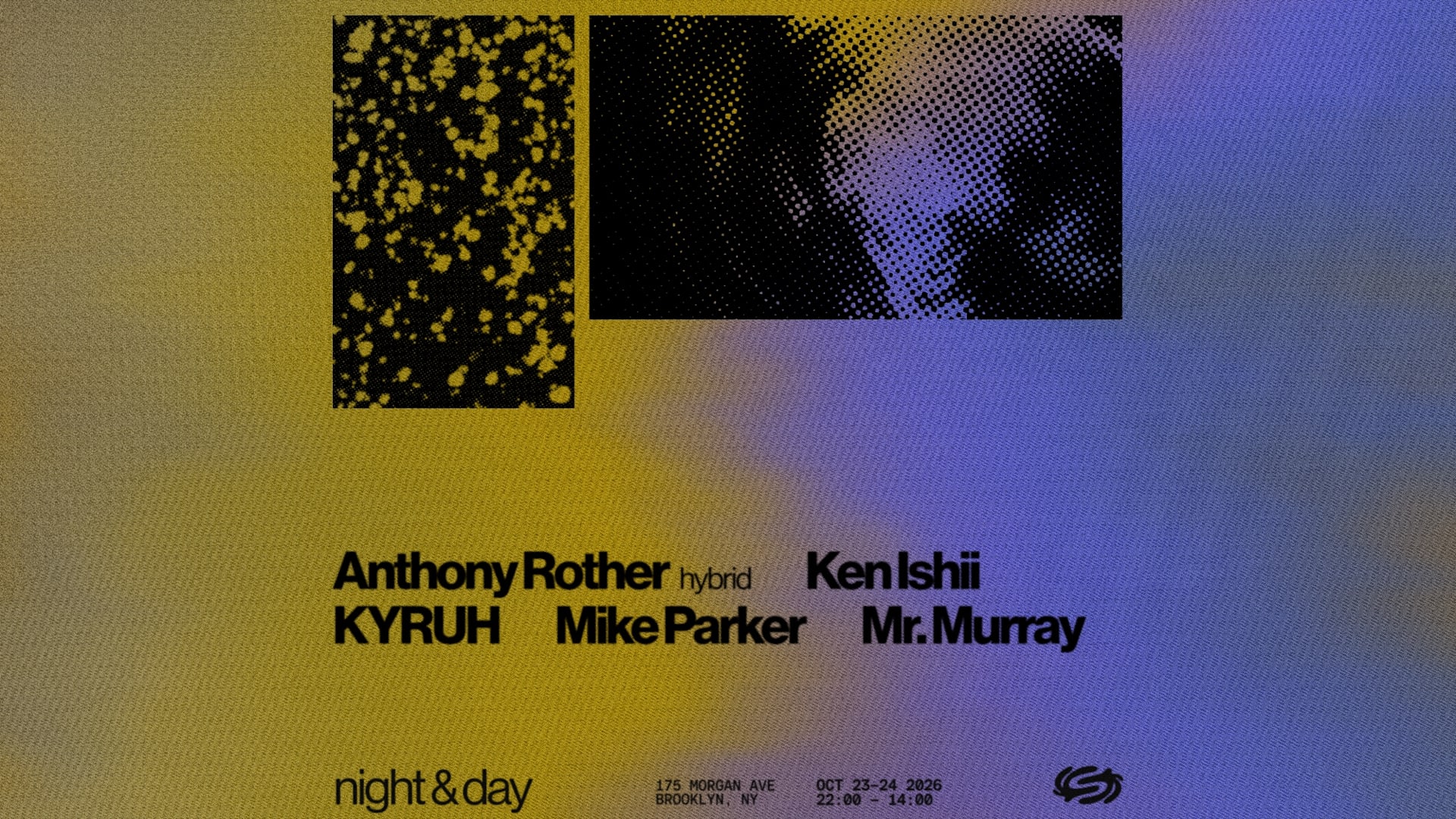 Night & Day: Anthony Rother Hybrid, Ken Ishii, Kyruh, + More Cover
