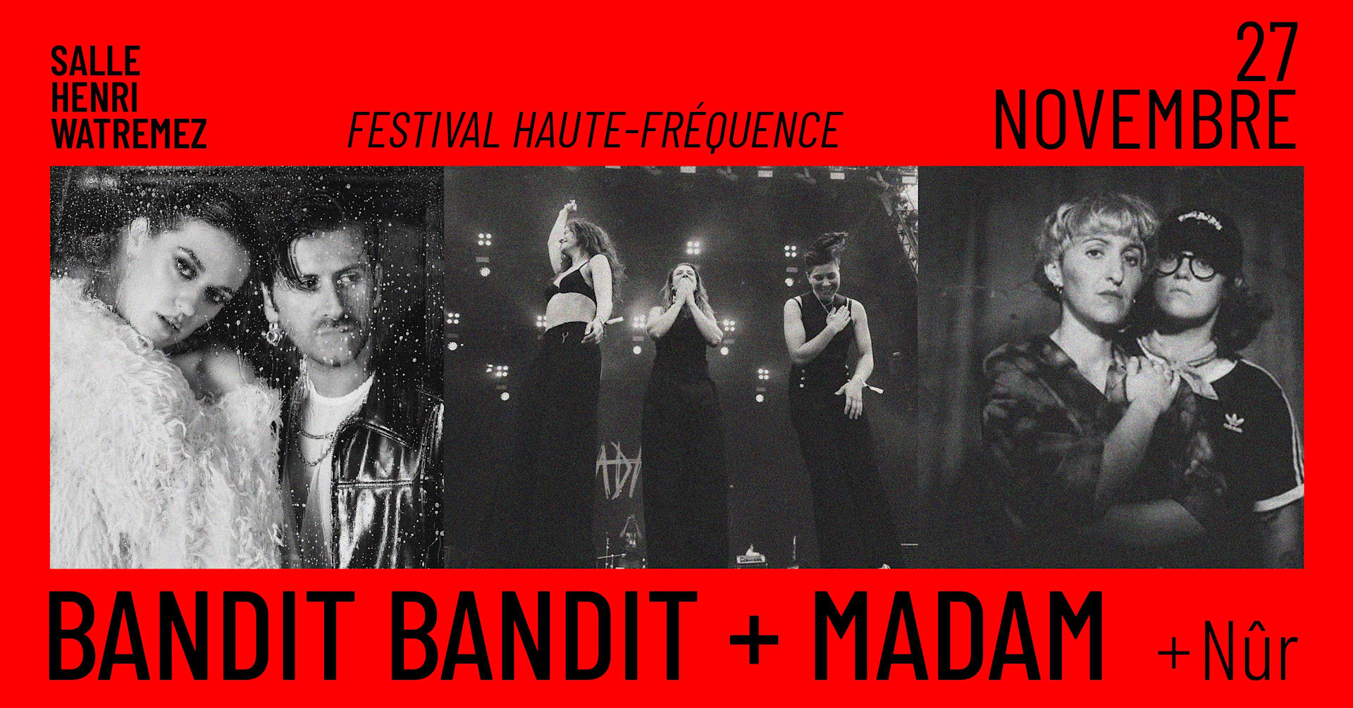 Bandit Bandit + Madam + Nûr Cover
