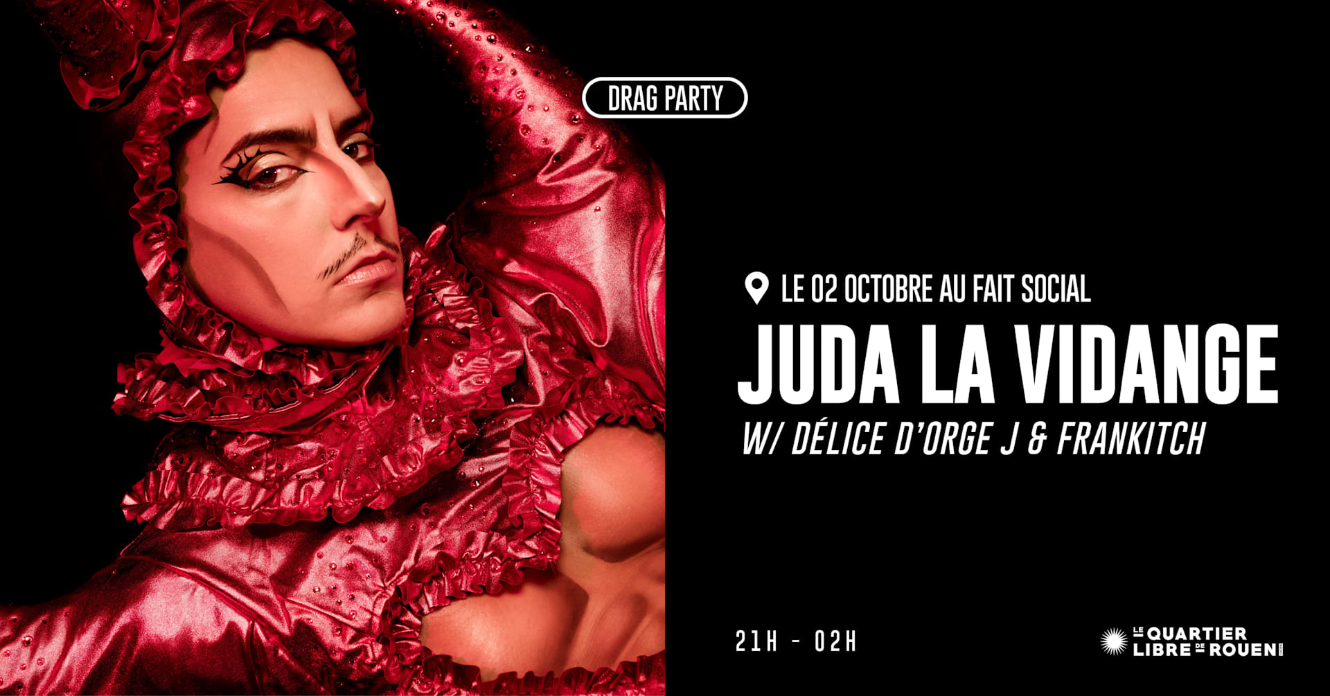 Drag (King) Party - Juda La Vidange & More Cover