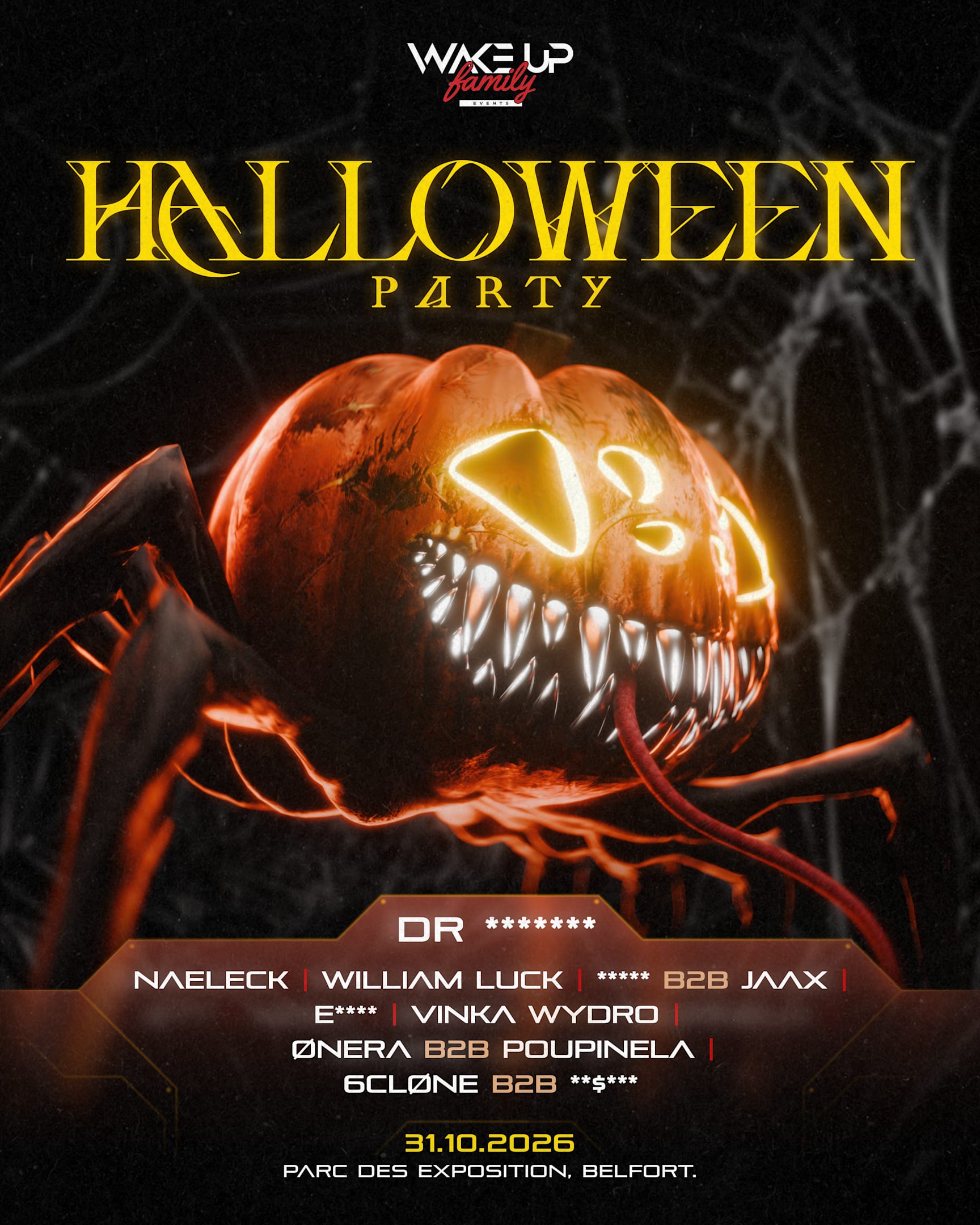 Wake Up Family - Halloween Party Cover