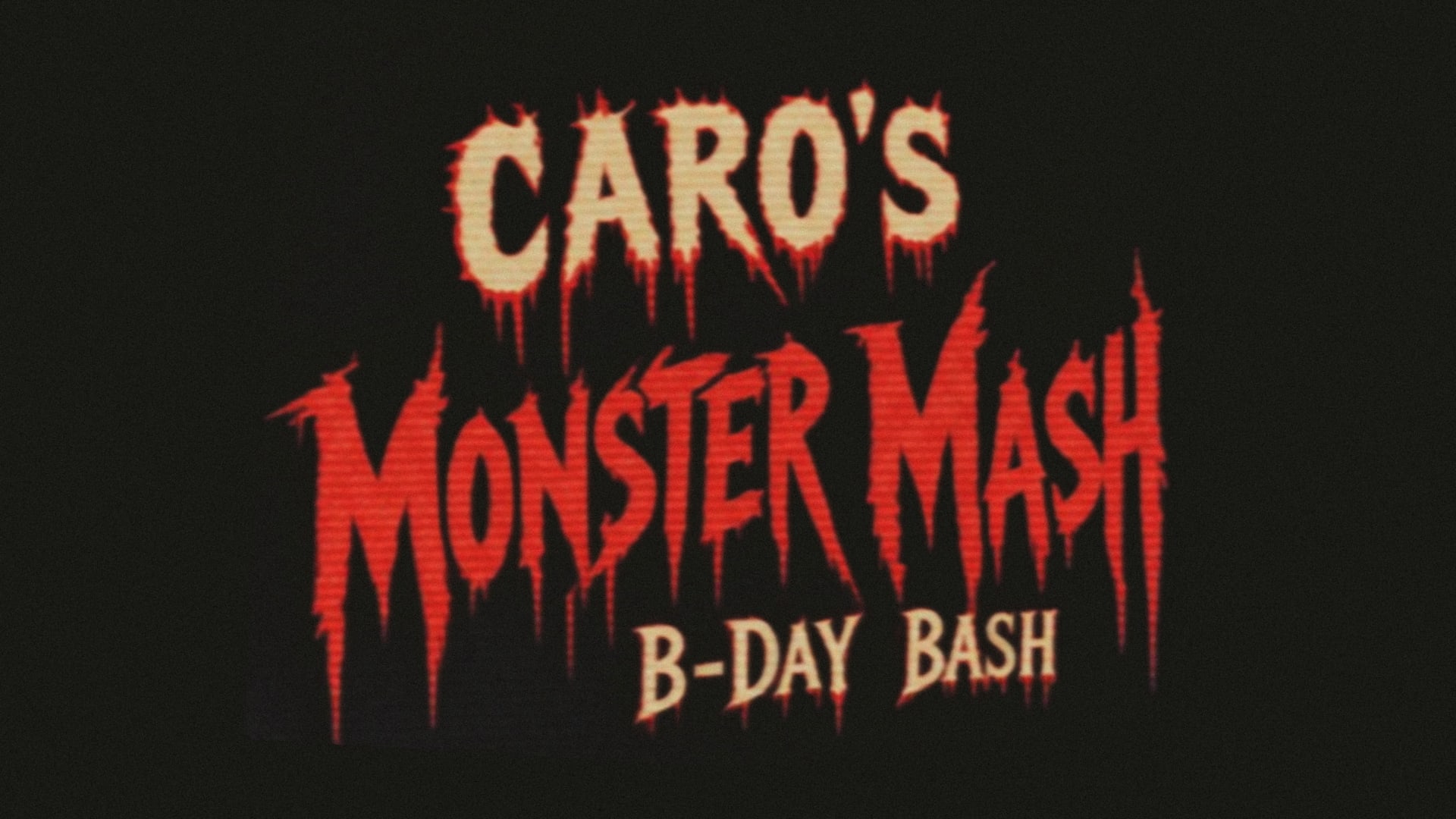 Caro’S Monster Mash Birthday Bash Cover