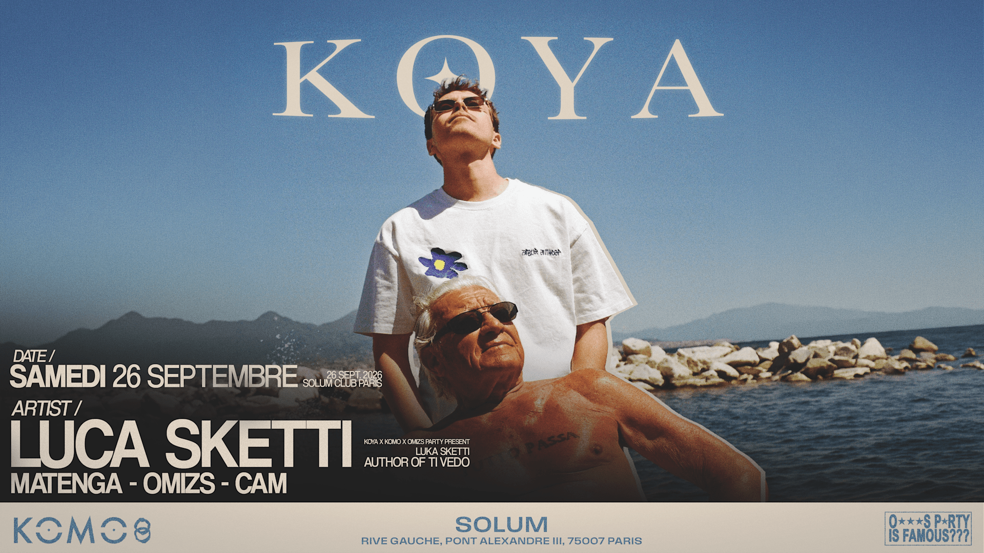 Koya Party At Solum + Omizs Cover