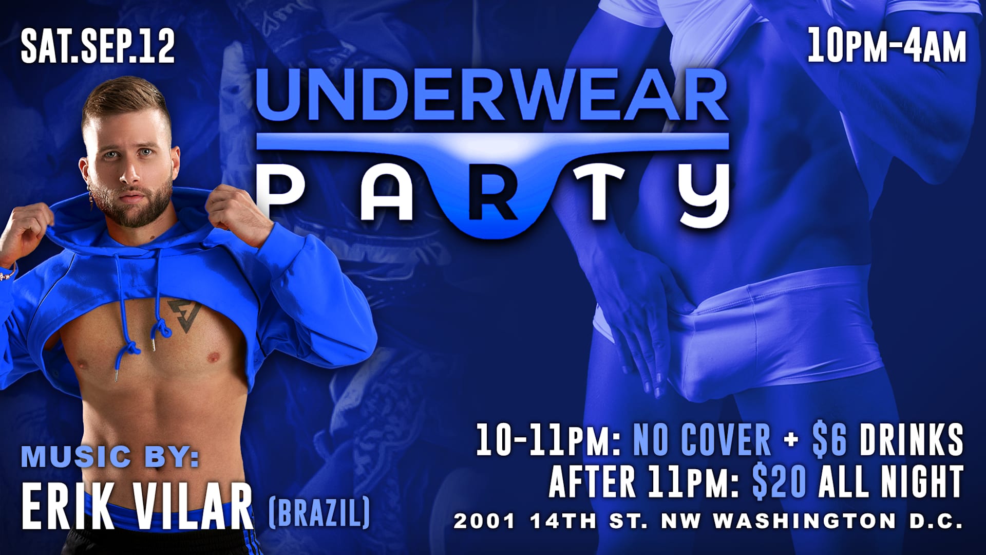 Underwear Party With Erik Vilar (Brazil) Cover