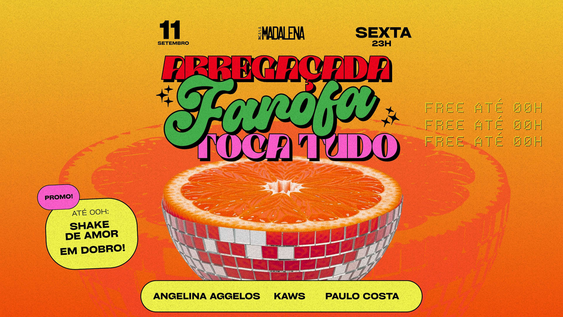 Arregacada | Farofa | Toca Tudo | Sexta | Setembro Cover