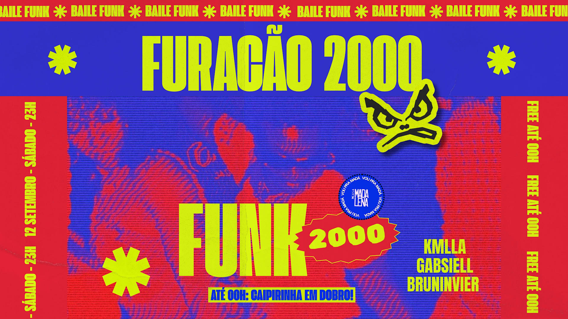 Furacão 2000 | Funk | Sábado | Setembro Cover
