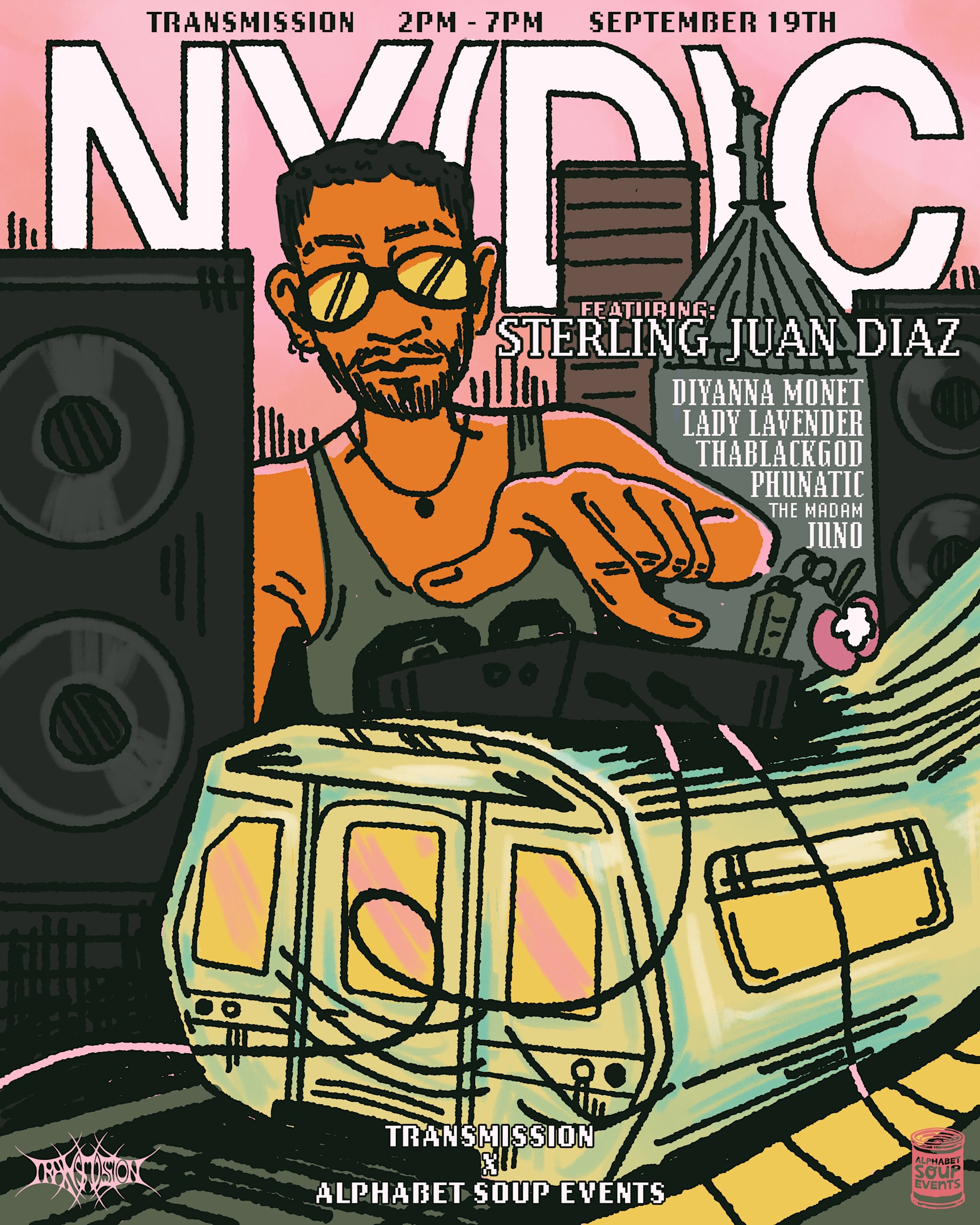 Alphabet Soup X Transmission: Ny(D)C Cover