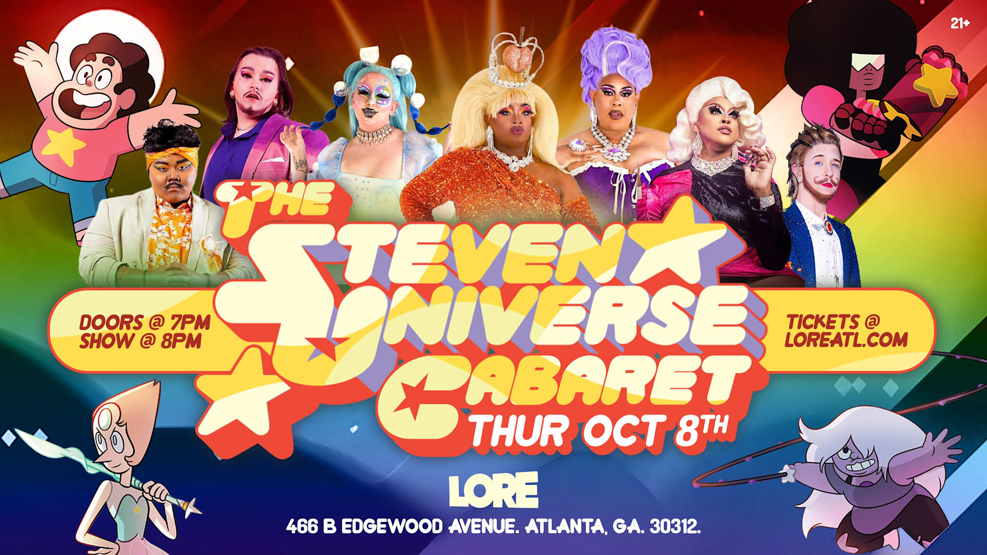 Steven Universe Drag Dinner Cover