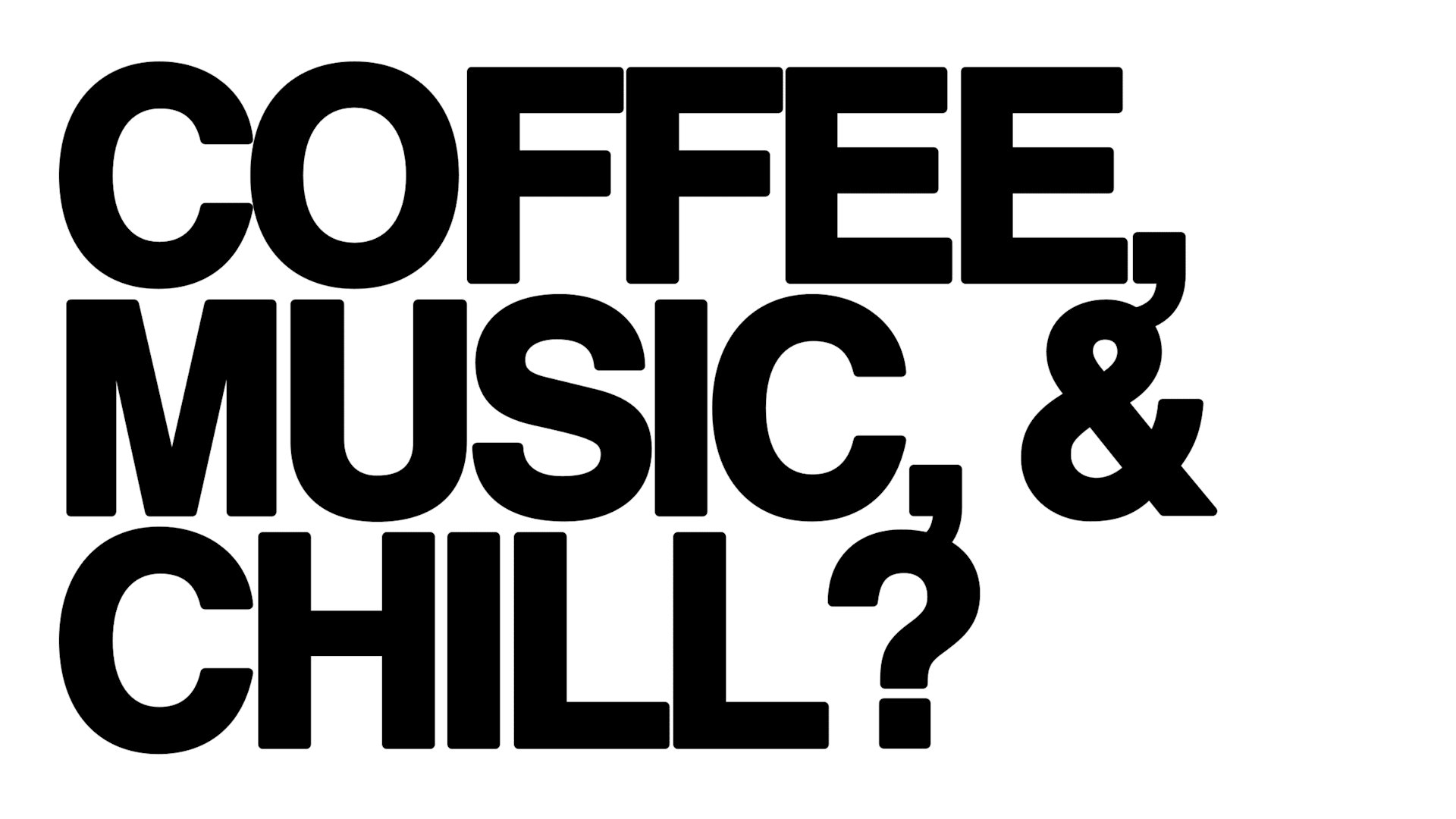 Popup: Coffee, Music, & Chill Cover