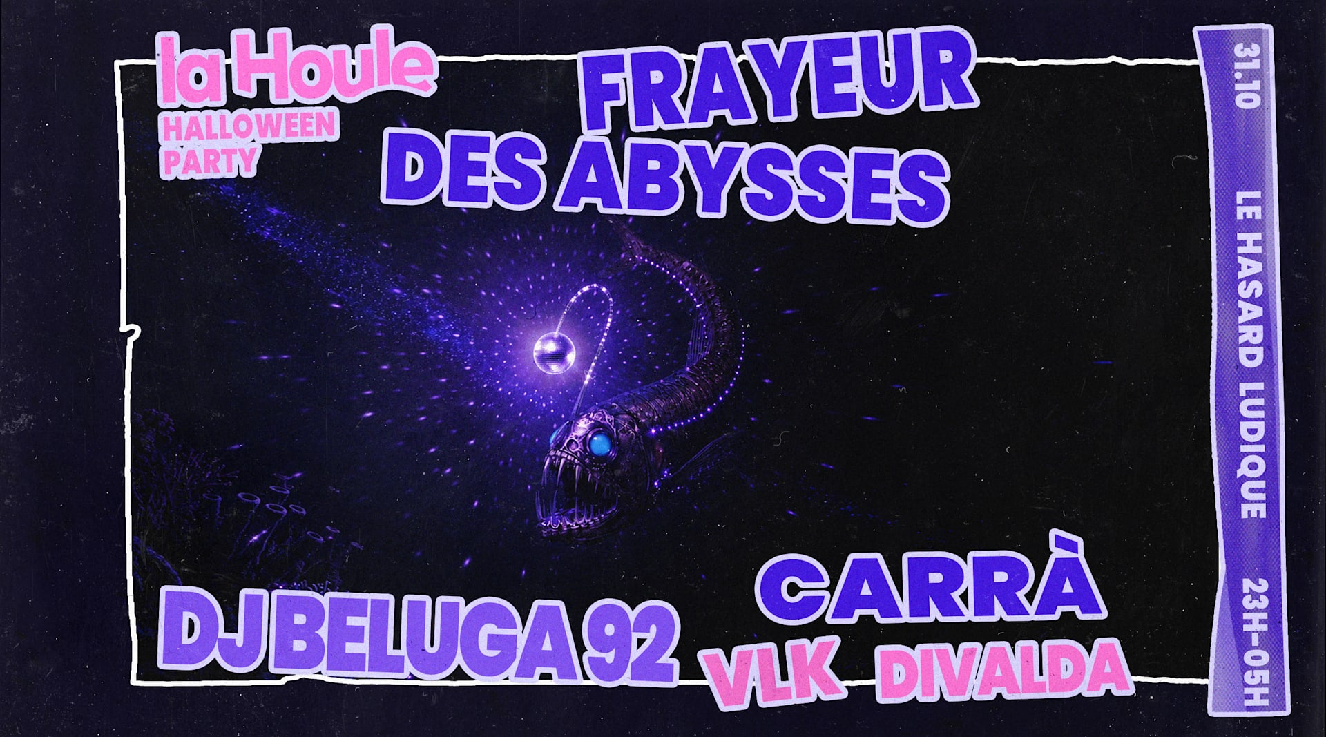 Frayeur Des Abysses X La Houle : Dj Beluga 92 + Carrà... Cover