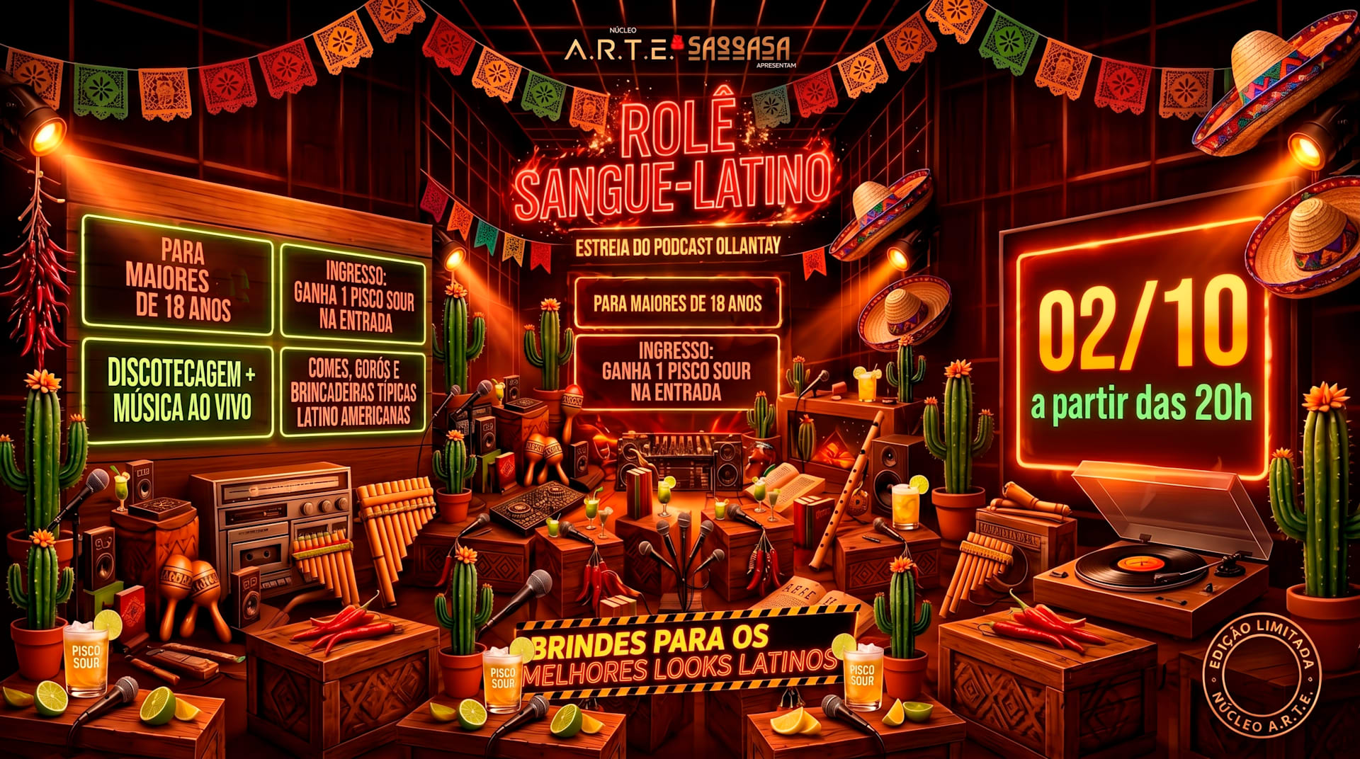 Rolê Sangue Latino Cover